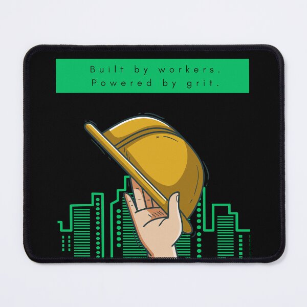 Item preview, Built by Workers, Powered by Grit | Strength and Hustle designed and sold by THKR-Co.