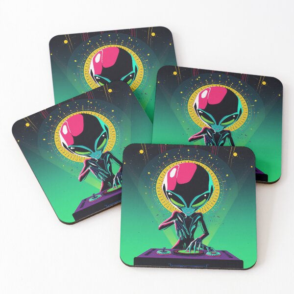 Item preview, Alien DJ designed and sold by TheDarkArtRoom.