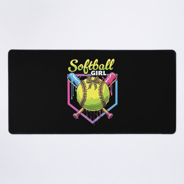 Item preview, Softball Drip Girls Ice Cream Drip Youth Softball Girl Bow designed and sold by Filek-mable.