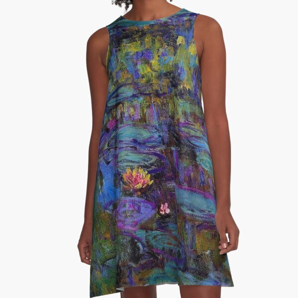 Item preview, Monet Water Lilies designed and sold by PureVintageLove.