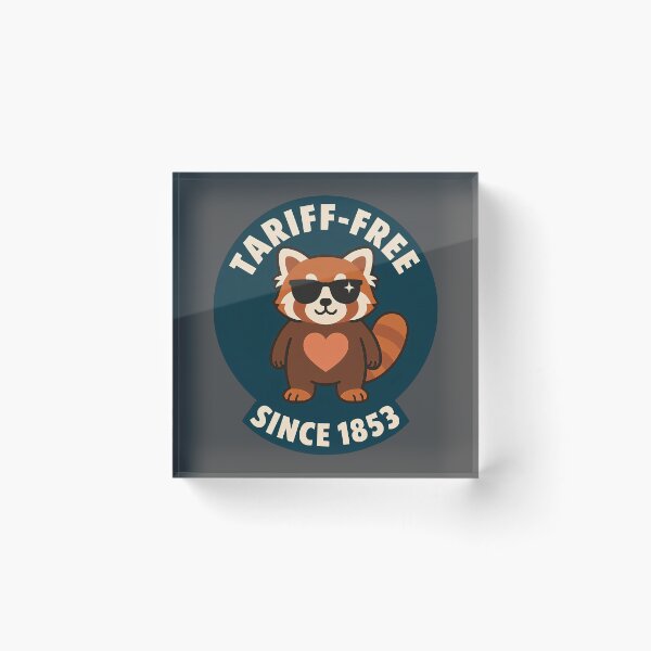 Item preview, Tariff-Free Red Panda designed and sold by TSQ.