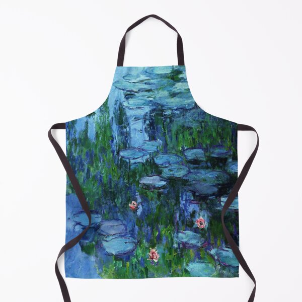 Item preview, Claude Monet Water Lilies / Nymphéas deep color designed and sold by PureVintageLove.