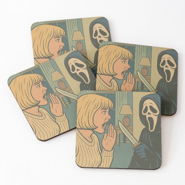 Item preview, Scream, horror film 90s, slasher coming designed and sold by Mauswohn.
