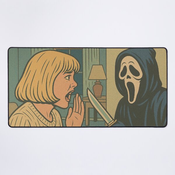 Aperçu de l'œuvre Scream, film d'horreur des années 90, slasher à venir créée et vendue par Mauswohn.