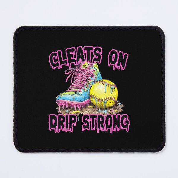 Item preview, Softball Dripping Cleats On Drip Strong Youth Softball Mom designed and sold by Filek-mable.