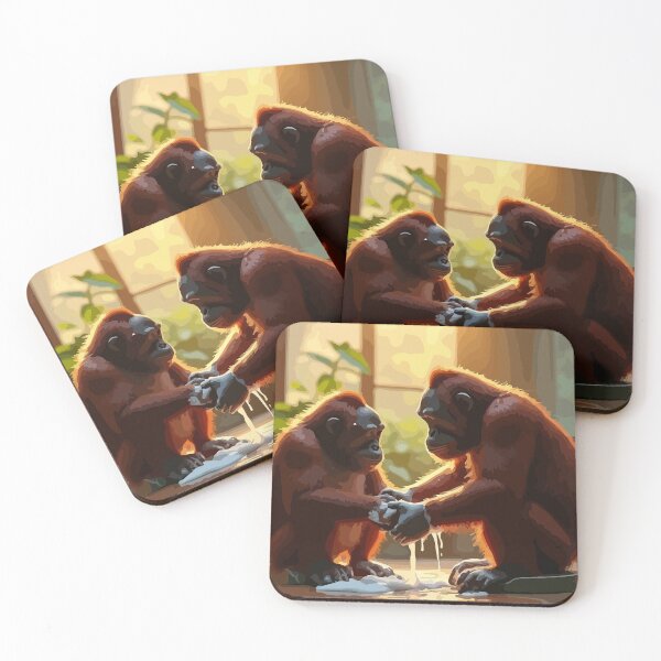 Item preview, The orangutan wants to cool down. designed and sold by Whose-sweat.