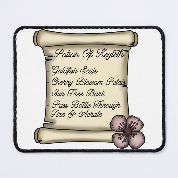 Item preview, Keyleth Potion Ingredient List designed and sold by LunarAshes.