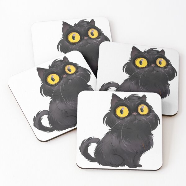 Item preview, Cute cartoon kitten designed and sold by Stickermagician.