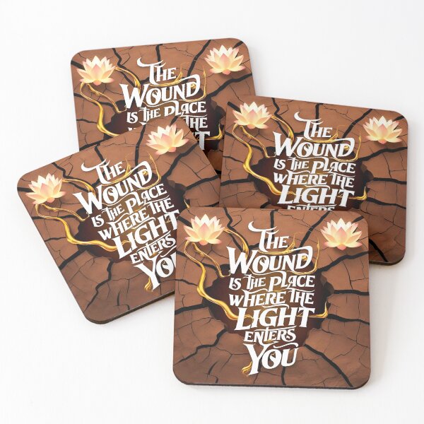 Item preview, The wound is the place where the Light enters you 2 designed and sold by Tom-Johnson.