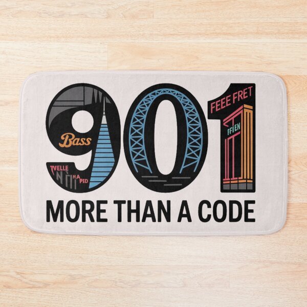 Item preview, 901 Pride: A Minimal Memphis Tribute designed and sold by Globalcitytees.