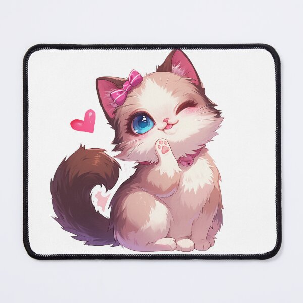 Item preview, Cute cartoon kitten designed and sold by Stickermagician.