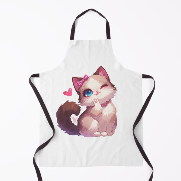 Item preview, Cute cartoon kitten designed and sold by Stickermagician.