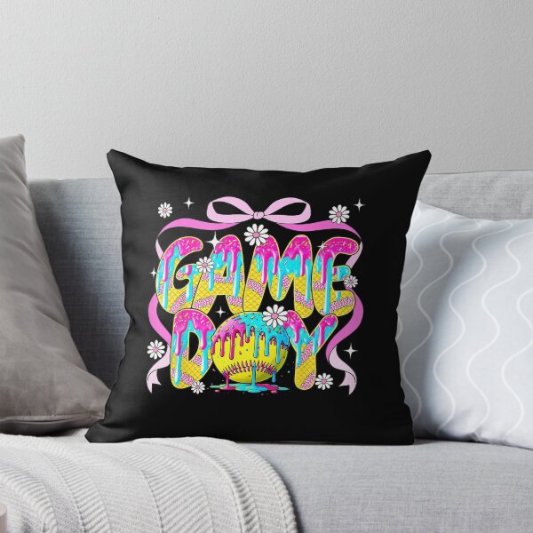 Item preview, Softball Game Day Drip Ice Cream Drip Softball designed and sold by Filek-mable.