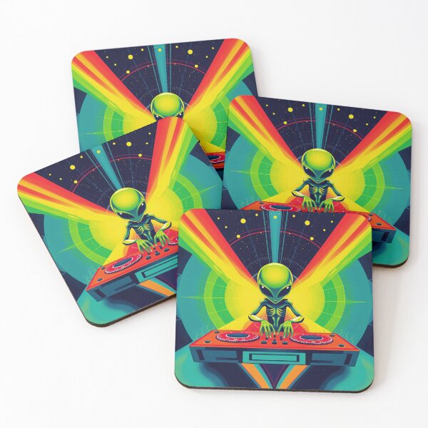 Item preview, Alien DJ designed and sold by TheDarkArtRoom.