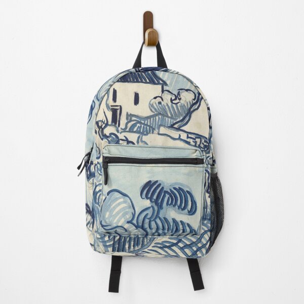 Item preview, Vincent Van Gogh Landscape With Houses 1890  designed and sold by PureVintageLove.