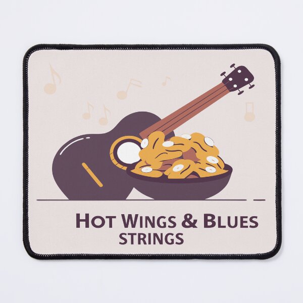 Item preview, Hot Wings & Blues Strings: A Taste of Tennessee  designed and sold by Globalcitytees.