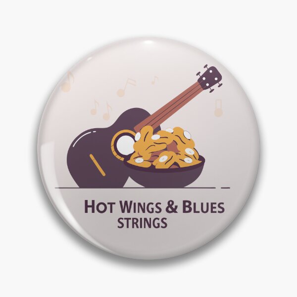 Artikelvorschau, Hot Wings & Blues Strings: Ein Hauch von Tennessee entworfen und verkauft von Globalcitytees.