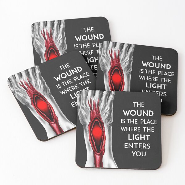 Item preview, The wound is the place where the Light enters you 14 designed and sold by Tom-Johnson.
