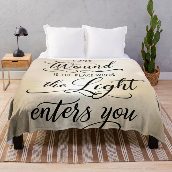 Item preview, The wound is the place where the Light enters you 15 designed and sold by Tom-Johnson.