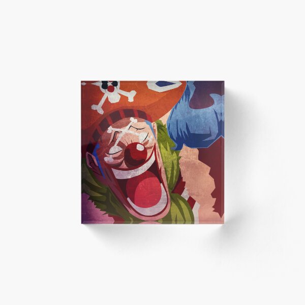 Buggy the Clown Acrylic Block