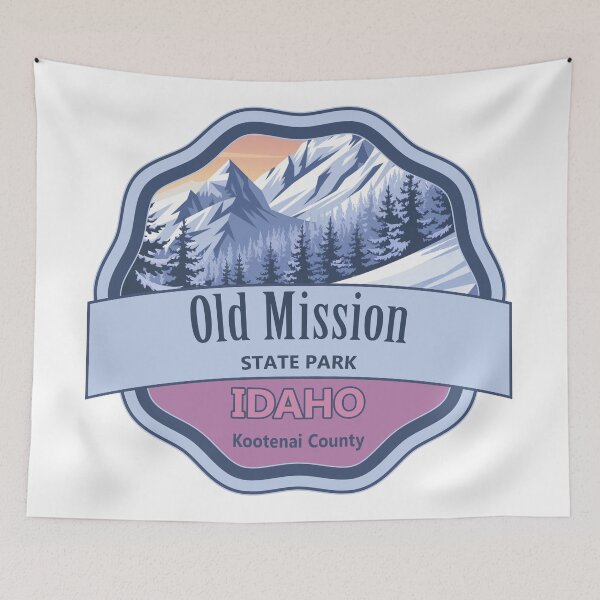 Item preview, Old Mission State Park, Kootenai County, Idaho designed and sold by Wanderful-roads.