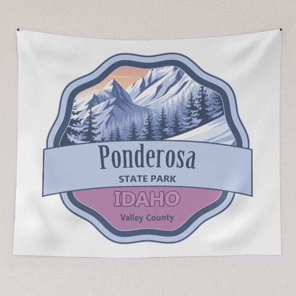 Item preview, Ponderosa State Park, Valley County, Idaho designed and sold by Wanderful-roads.