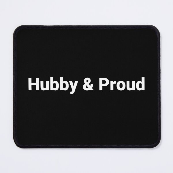 Item preview, Hubby & Proud designed and sold by Text-based T-Shirts and Gifts.