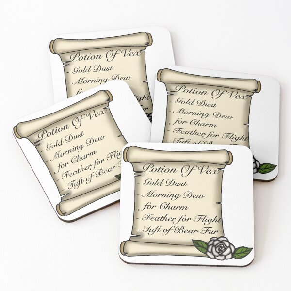 Item preview, Vex'ahlia Potion Ingredient List designed and sold by LunarAshes.