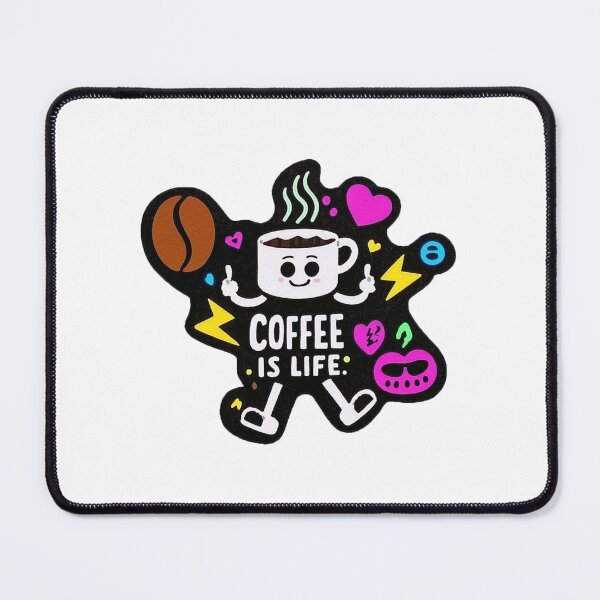 Item preview, Coffee is life designed and sold by Stickermagician.