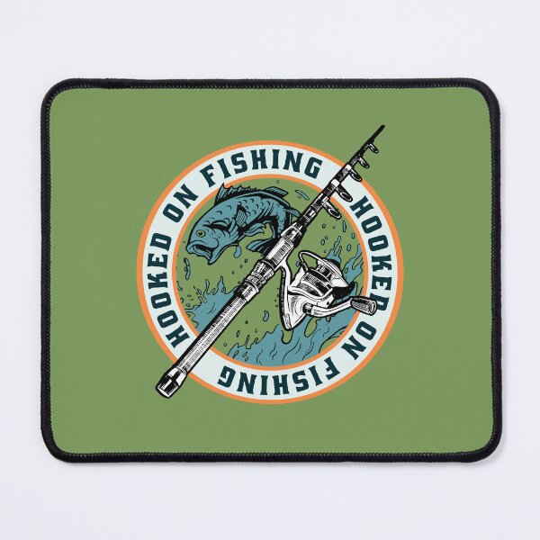 Item preview, Hooked On Fishing designed and sold by PositivelyPrinted.