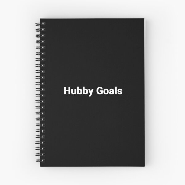 Item preview, Hubby Goals designed and sold by Text-based T-Shirts and Gifts.