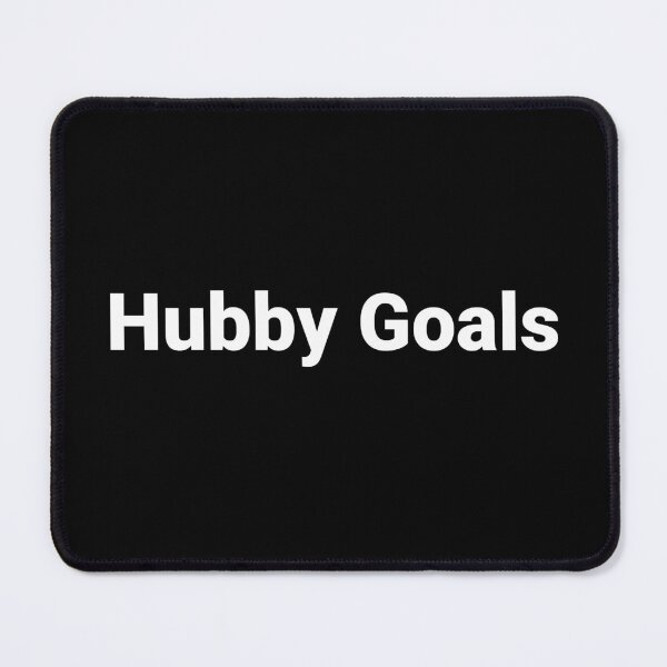 Item preview, Hubby Goals designed and sold by Text-based T-Shirts and Gifts.