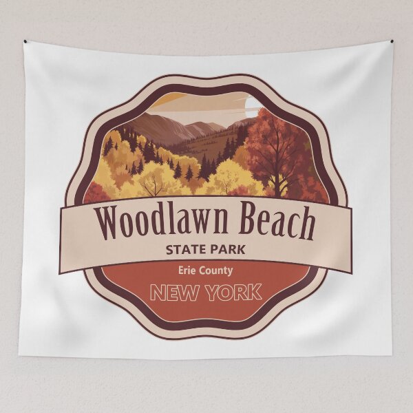 Item preview, Woodlawn Beach State Park, Niagara, Erie County, New York designed and sold by Wanderful-roads.