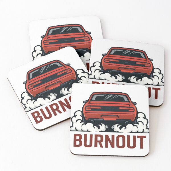 Item preview, Red Beast Unleashes Tire-Smoking Fury designed and sold by tompod.
