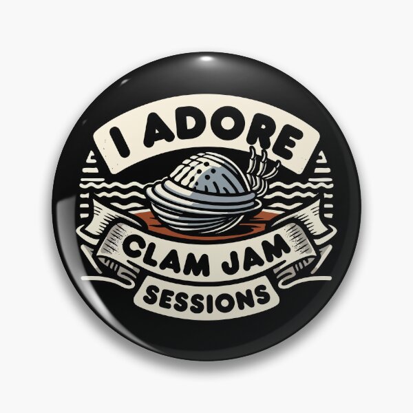 Item preview, I Adore Clam Jam Sessions designed and sold by Scaryzz.