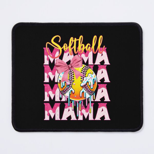 Item preview, Softball Mama Mom Mother Mothers Day Ice Cream Dripping designed and sold by Filek-mable.