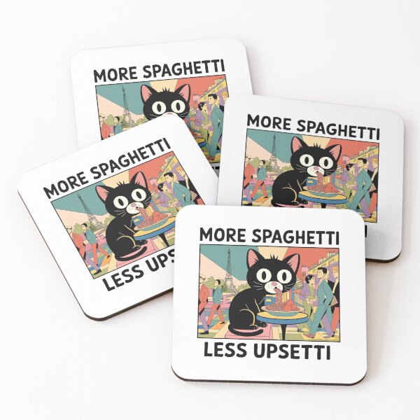 Item preview, Pasta Vibes Only, Positive Vibes, Cat, Spaghetti, funnyfits70, Humor, Funny, retro, vintages, funny quotes, animal humor, designed and sold by FunnyFits70.