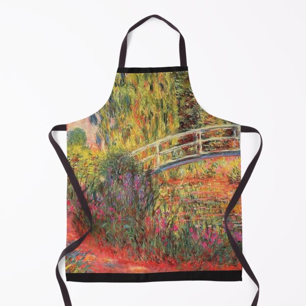 Item preview, Monet The Japanese Bridge (The Water-Lily Pond, Water Irises) designed and sold by PureVintageLove.