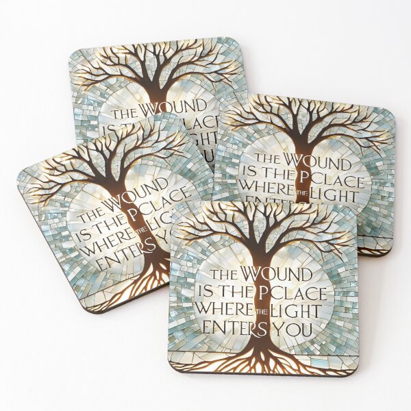 Item preview, The wound is the place where the Light enters you 45 designed and sold by Tom-Johnson.
