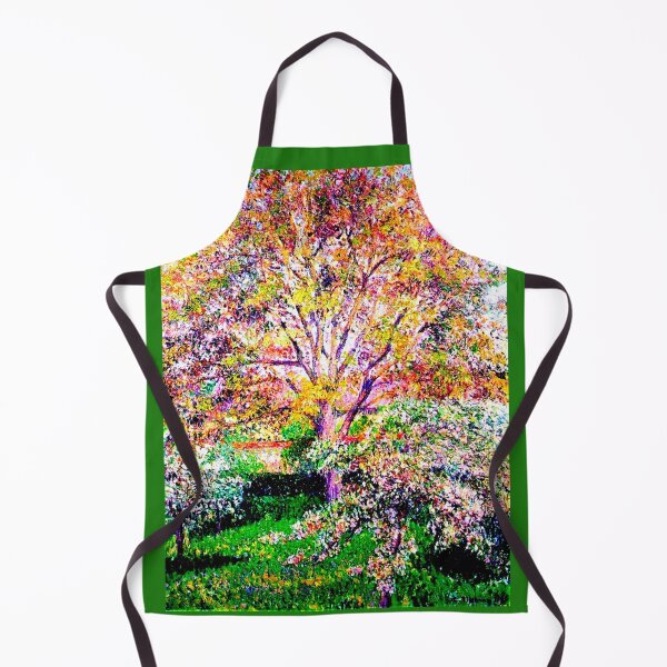 Item preview, Colorful Walnut And Apple Trees In Bloom Camille Pissarro 1895 designed and sold by PureVintageLove.