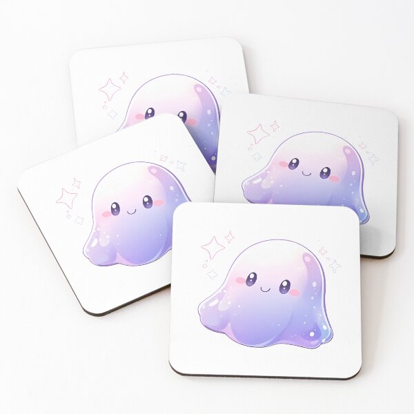 Item preview, Glowing Cute Ghostly Slime designed and sold by Inuneko89.