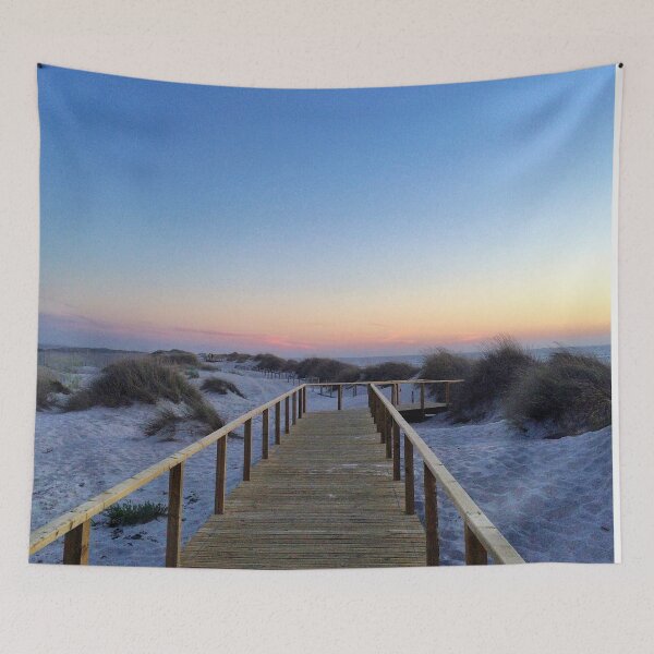 Artikelvorschau, Portugal Praia bei Sonnenuntergang entworfen und verkauft von Stephanie Perry.