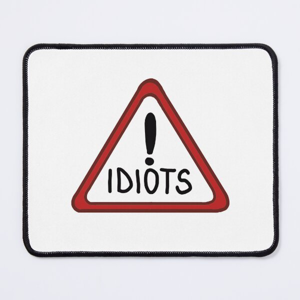 Item preview, Warning road sign designed and sold by VladdissH.
