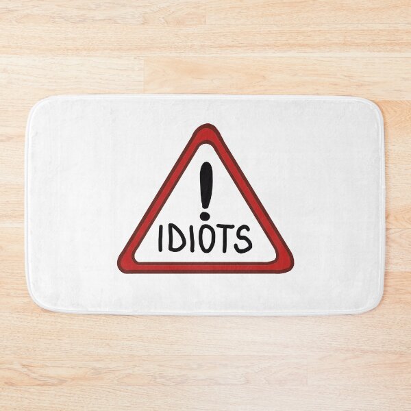 Item preview, Warning road sign designed and sold by VladdissH.