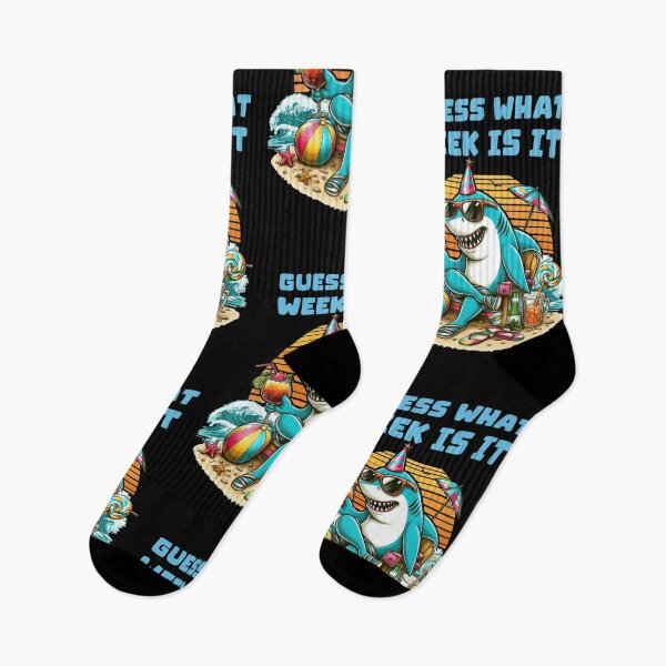 Item preview, Cool Shark Party Beach Vibes | Funny Summer Shark Week Design designed and sold by Aredbox.