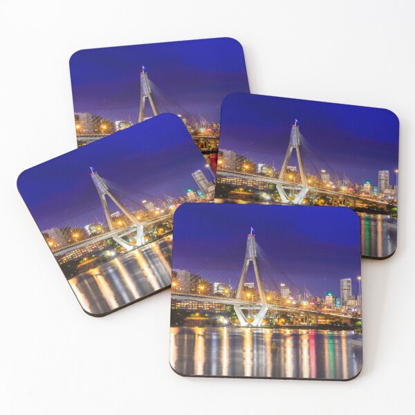 Item preview, Anzac Bridge and Sydney by Night designed and sold by Aure50.