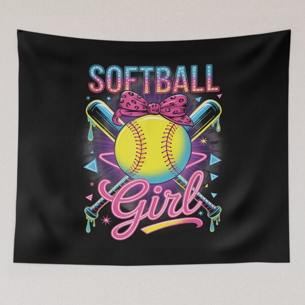 Item preview, Softball Player Girl Ice Cream Softball Drip Funny designed and sold by Filek-mable.