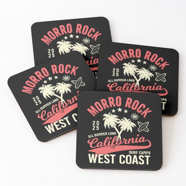 Item preview, Morro Rock Bay Surf Camp Surfing San Luis Obispo County California designed and sold by eclecTEEq.