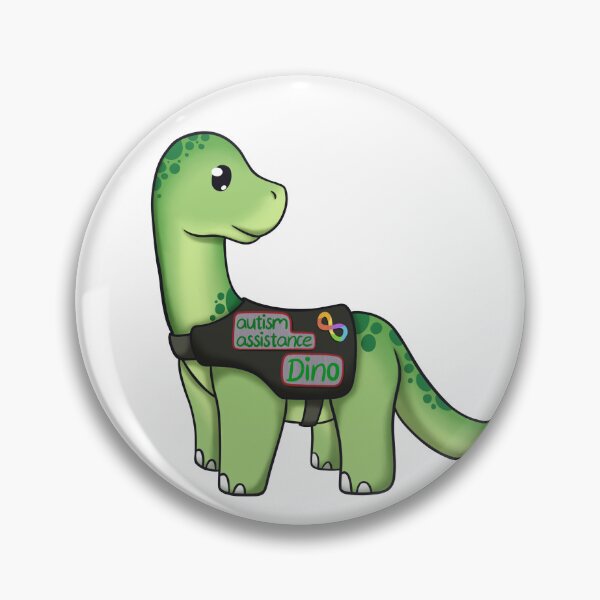 Item preview, Autism Assistance Dino designed and sold by flyre-flinnigan.