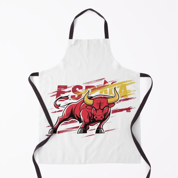 Item preview, Fighting Bull of Spain - Patriotic Design with Spanish Flag designed and sold by FusiTink.